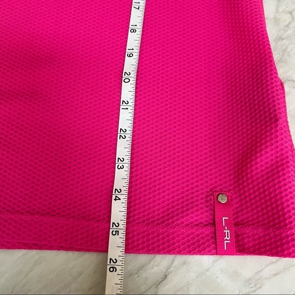 Lauren Ralph Lauren Women's Pink and Black 1/4 Zip Activewear Shirt Size XL - Picture 5 of 6